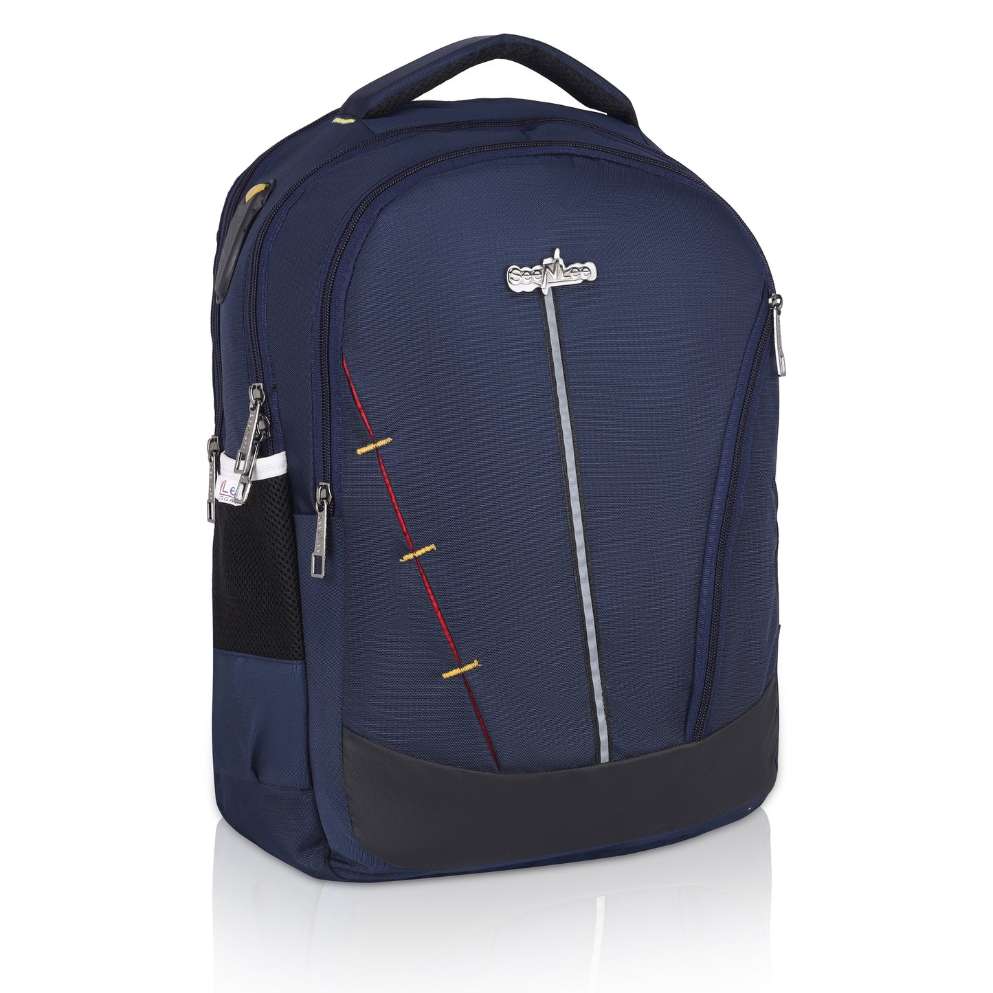 SeeNLee Metropolitan Series | 32L Professional Laptop Backpack | Premium Business Bag for Men with Ergonomic Design (Navy Blue)