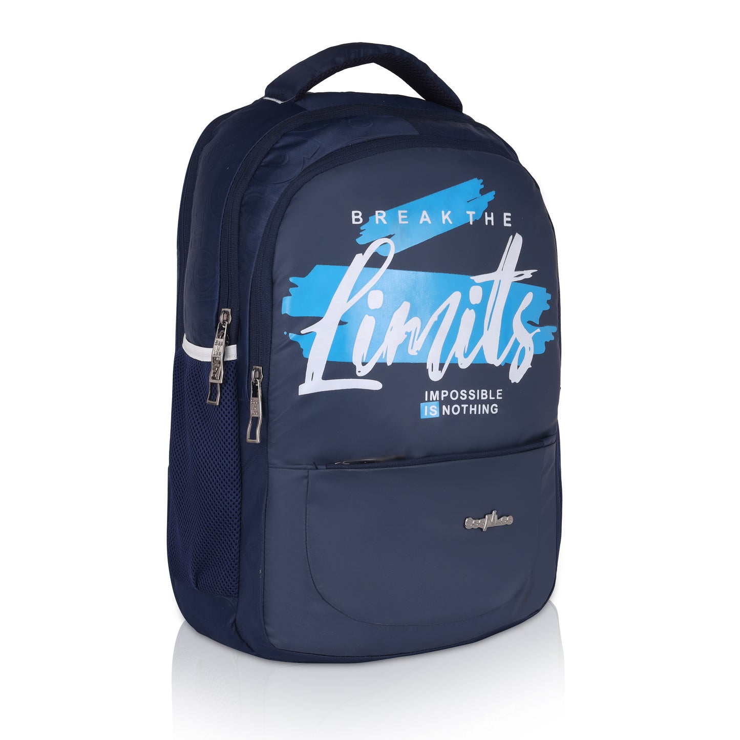 SeeNLee 28L K-Pop Inspired Lightweight College Backpack - Break The Limits Edition | Perfect for BTS Army & Students