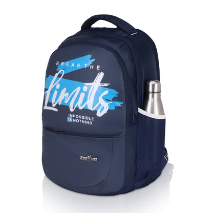 SeeNLee 28L K-Pop Inspired Lightweight College Backpack - Break The Limits Edition | Perfect for BTS Army & Students