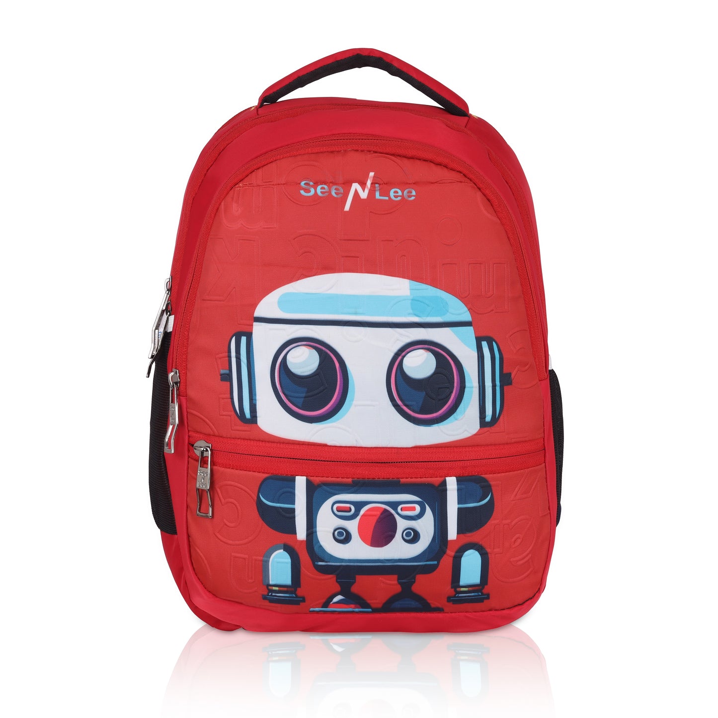 SeeNLee 16L Robot Kids Backpack - Tech-Inspired School Bag | Ages 5-11 with Ergonomic Design