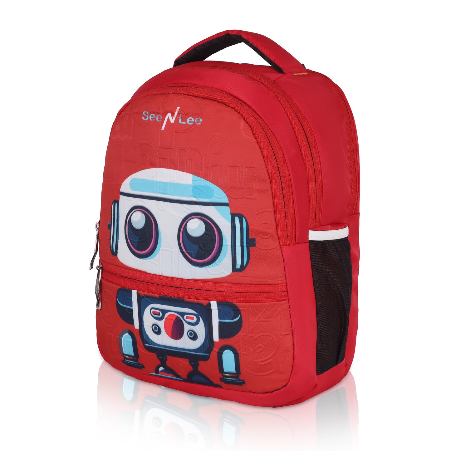 SeeNLee 16L Robot Kids Backpack - Tech-Inspired School Bag | Ages 5-11 with Ergonomic Design