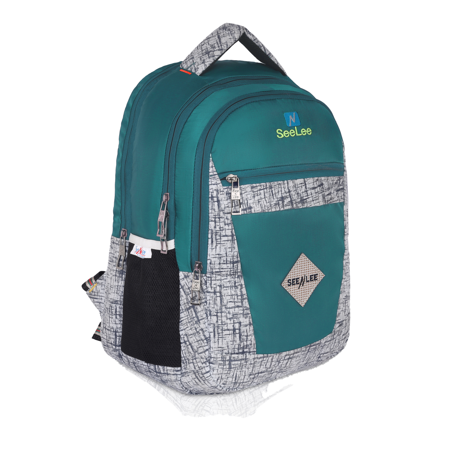 SeenLee Urban Fusion 21L Backpack - Metro Collection | Smart Tech School & Travel Daypack with Modern Pattern