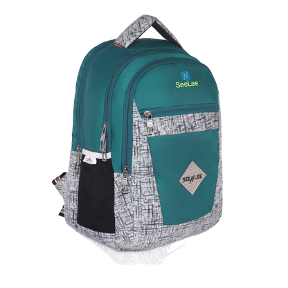 SeenLee Urban Fusion 21L Backpack - Metro Collection | Smart Tech School & Travel Daypack with Modern Pattern