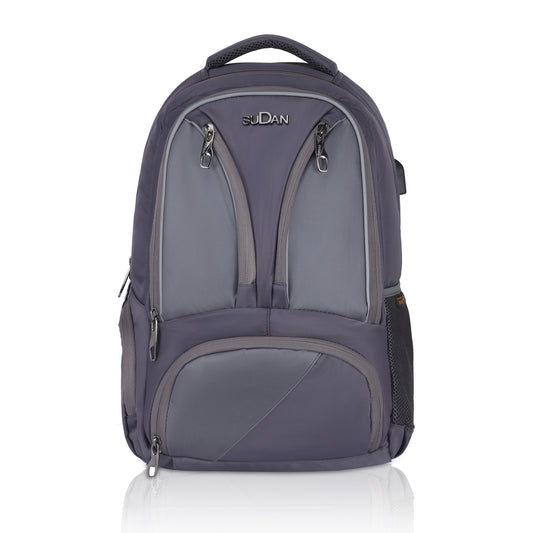 Sudan Classic Urban Explorer Laptop Backpack | L-523 Grey | Professional Series | 15.6" Laptop Compatible