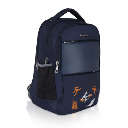 Title: SeeNLee Aero Sport Series | 28L Fashion Backpack | Urban Laptop Bag with Designer Wing Motif (Navy Blue)