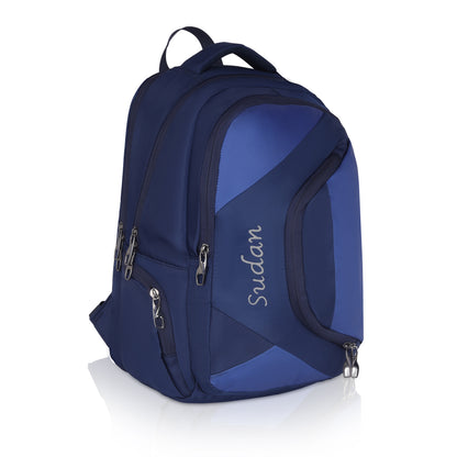 Sudan Sport Dynamic Backpack | S-405 Navy/Azure | Athletic Series | Multi-Purpose Daypack