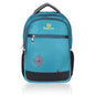 SeeNLee Aqua Pro Series | 25L Urban Backpack | Versatile Student & Travel Bag with Premium Features (Turquoise-Grey)