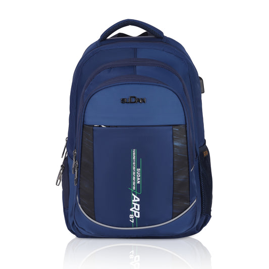 Sudan Aero Sport Backpack | A-67 Navy Blue | Performance Series | Athletic Daypack