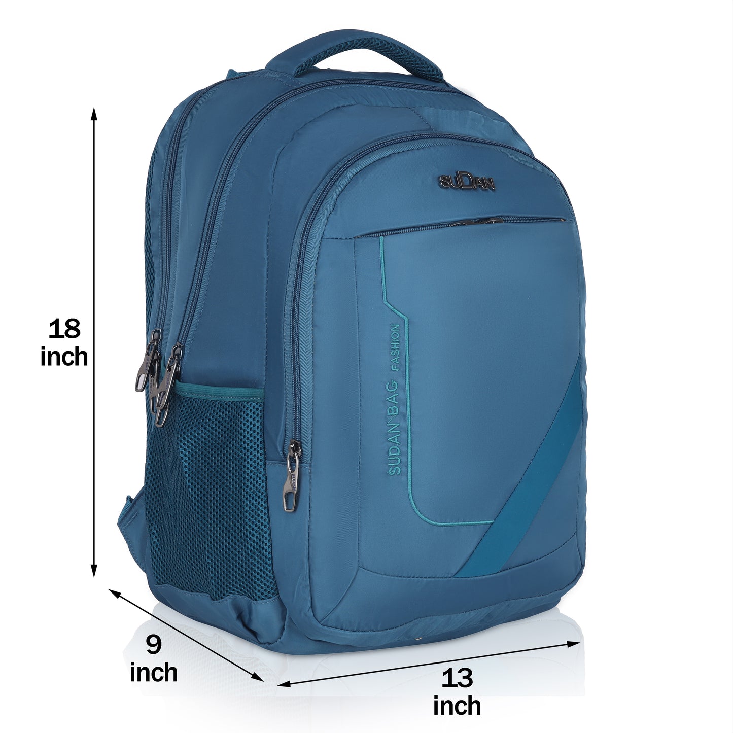 Sudan BAG Fashion | B-405 Night Black | Urban Tech Series | Modern Commuter Pack (AIRPORT BLUE)