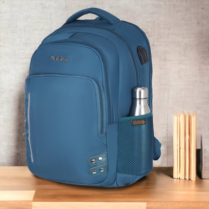 Sudan Edge Pro Backpack | E-303 Deep Black | Professional Series | Executive Daypack (AIRPORT BLUE)