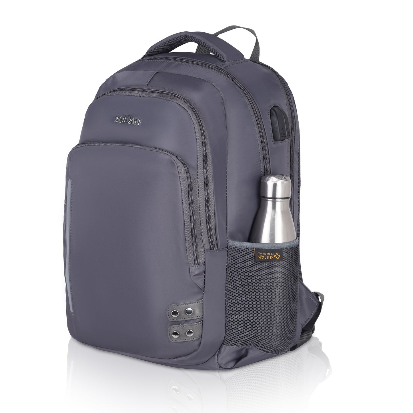 Sudan Edge Pro Backpack | E-303 Deep Black | Professional Series | Executive Daypack (GREY)