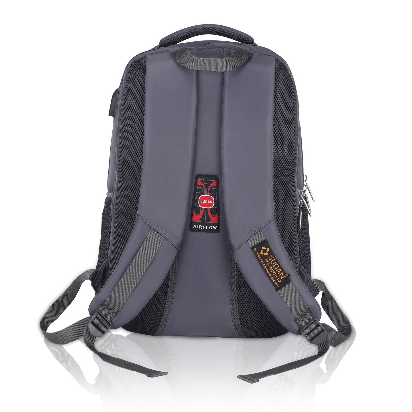 Sudan Edge Pro Backpack | E-303 Deep Black | Professional Series | Executive Daypack (GREY)