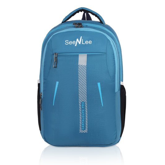 SeeNLee AeroLite 21L Smart Backpack - Ultra-Lightweight Series for School, College & Urban Life (Ocean Blue)