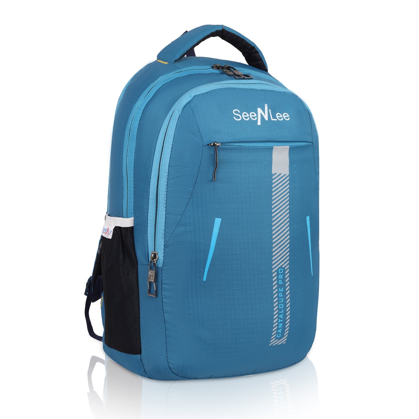 SeeNLee AeroLite 21L Smart Backpack - Ultra-Lightweight Series for School, College & Urban Life (Ocean Blue)