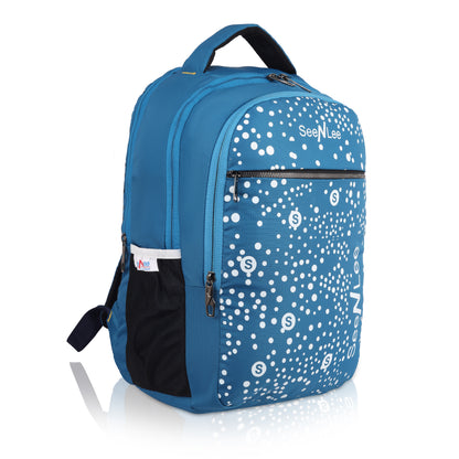 SeeNLee Ocean Drift 21L Draft Mesh Backpack - Contemporary Speckled Design with Water Protection