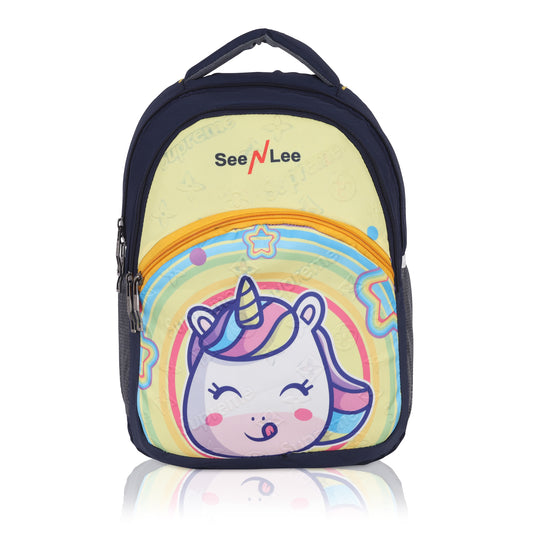 SeeNLee Unicorn Dreams 16L Backpack | Primary School Girls Kids Bag