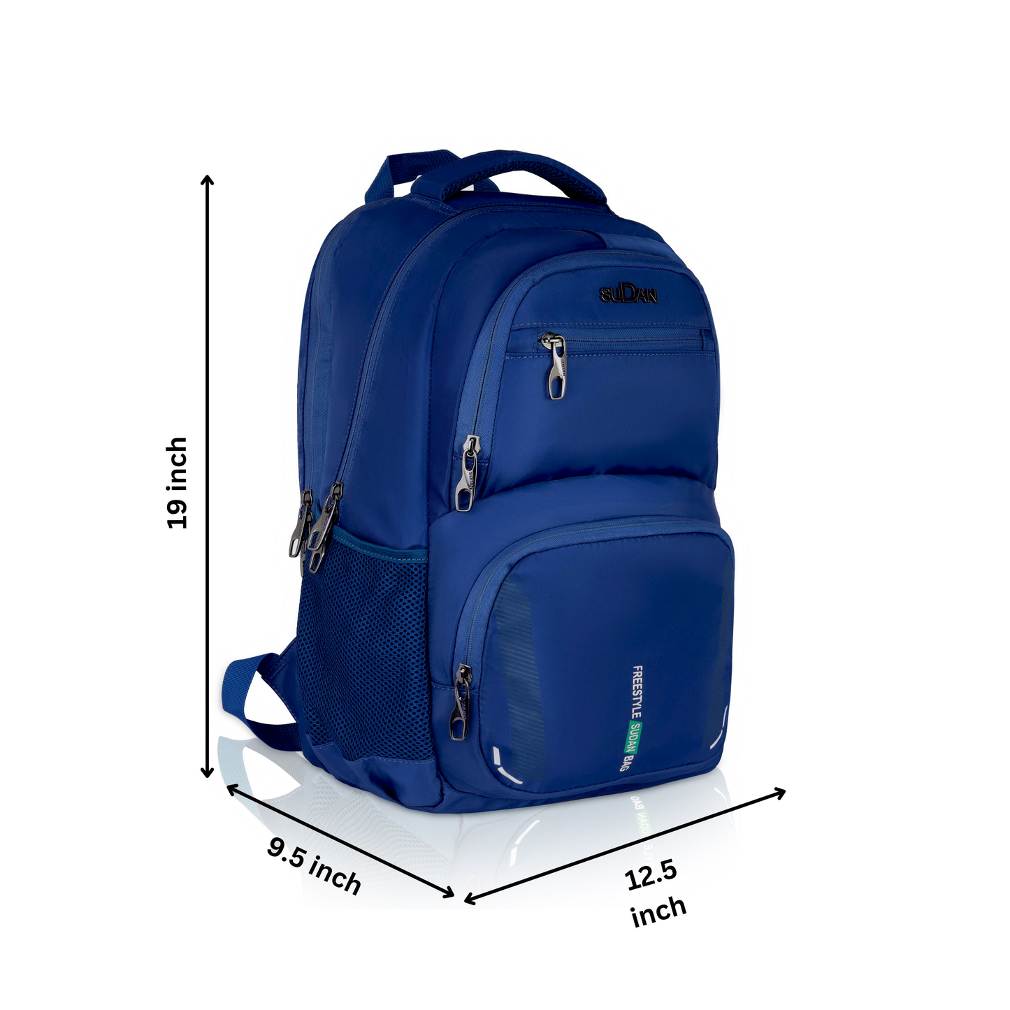 Sudan Freestyle Sport Backpack | F-403 Royal Blue | Athletic Series | Active Lifestyle Daypack (Blue)